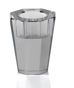 Zodax RITA CRYSTAL TEALIGHT HOLDER | SMOKE
