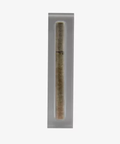 Apeloig Collection JUDAICA ACRYLIC MEZUZAH CASE | SILVER | SMALL