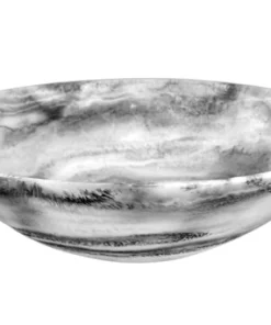 Nashi Home SWIRL RESIN EVERYDAY BOWL BLACK