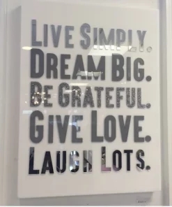 EYE CANDY LIVE SIMPLY ART | 18X24