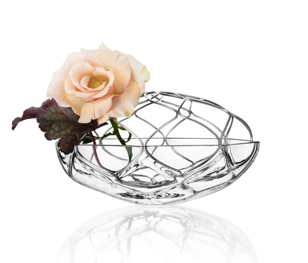 Orrefors Kosta Boda BLOOM METAL VASE | WIDE THE HOME