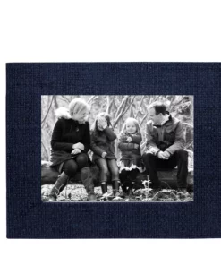 MARIPOSA FAUX GRASSCLOTH FRAME | BLUE THE HOME