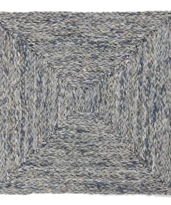 Blue Pheasant ZOEY SLATE BLUE PLACEMAT BLUE SET OF 4