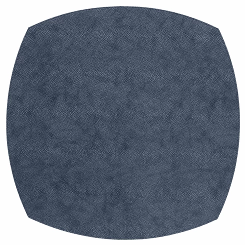 Bodrum STINGRAY ELLIPTIC PLACEMAT | NAVY