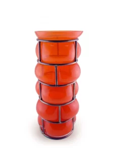 Vanessa Mitrani Creations BRICK VASE ORANGE