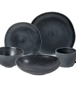 Casafina LIVIA DINNERWARE | MATTE BLACK