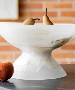 CDMX Design SERVING BALAY RESIN PEDESTAL BOWLS