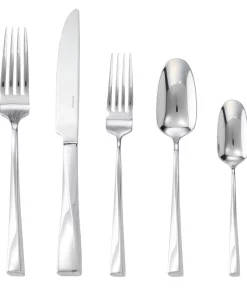 Rosenthal & Sambonet USA TWIST 5 PIECE FLATWARE | SAMBONET