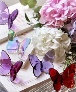 Baccarat PAPILLON LUCKY BUTTERFLY | PURPLE THE HOME