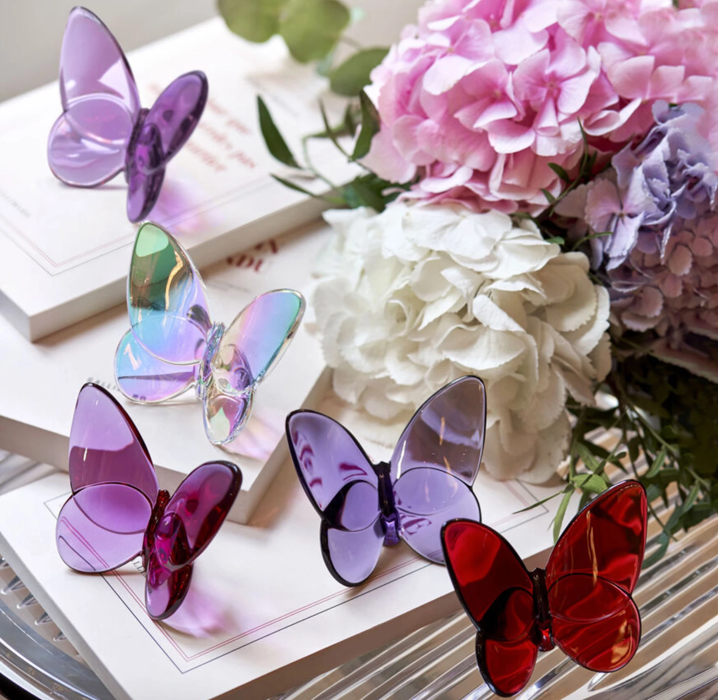 Baccarat PAPILLON LUCKY BUTTERFLY | PURPLE THE HOME