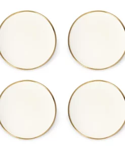 Aerin ELIA DESSERT PLATE SET CREAM THE TABLE