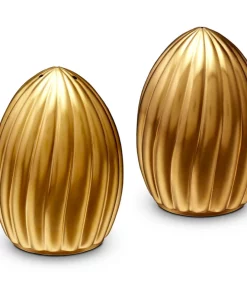 CARROUSEL JEWELS SALT & PEPPER GOLD | L'OBJET SERVING