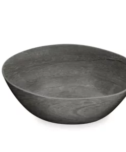TarHong FAUX EBONY WOOD SERVING BOWL