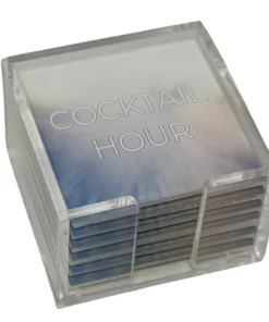 EYE CANDY WINE & BAR COCKTAIL HOUR COASTERS | SET OF 6