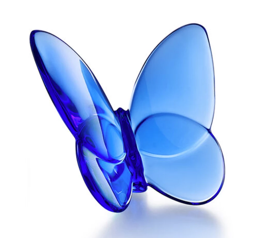 Baccarat PAPILLON LUCKY BUTTERFLY | BLUE THE HOME