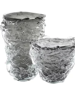 EurDecor THE HOME NEST VASES GREY