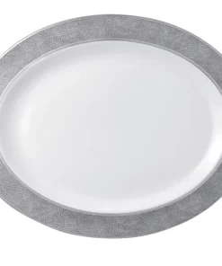 THE TABLE SAUVAGE | GREY & PLATINUM | BERNARDAUD