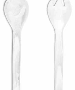 Nashi Home SWIRL RESIN EVERYDAY SALAD SERVERS SERVING