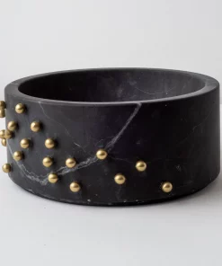 CDMX Design CONFETTI MARBLE STUD BOWL
