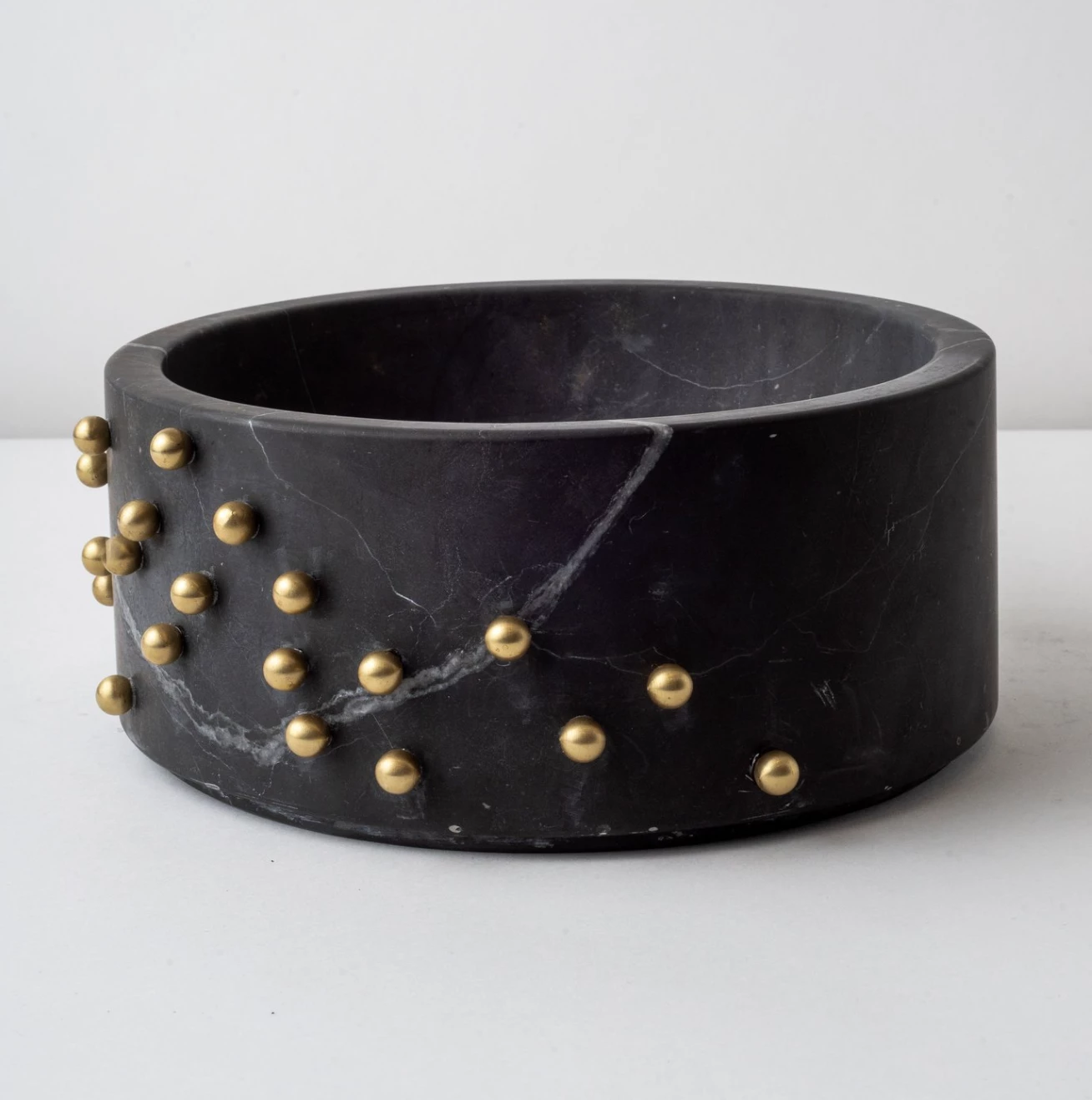 CDMX Design CONFETTI MARBLE STUD BOWL