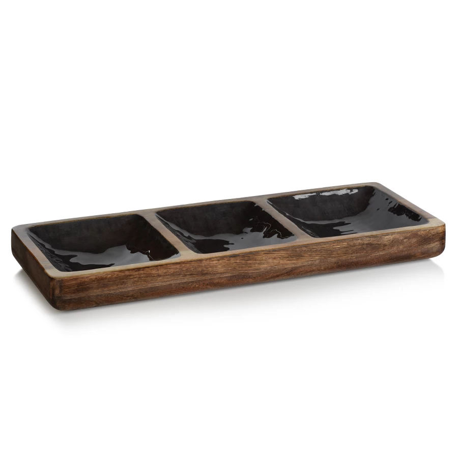 Zodax SEDONA THREE SECTION TRAY