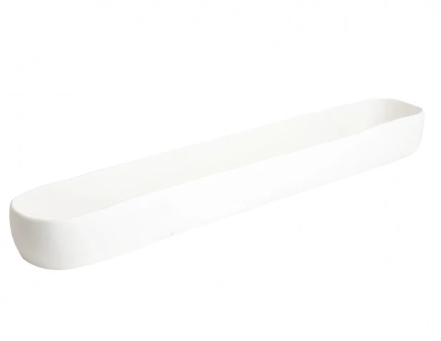 Tina Frey Designs RESIN TROUGH | TINA FREY | LONG | WHITE THE HOME