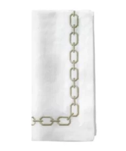 Bodrum CHAINS NAPKIN GOLD | SET OF 4 THE TABLE
