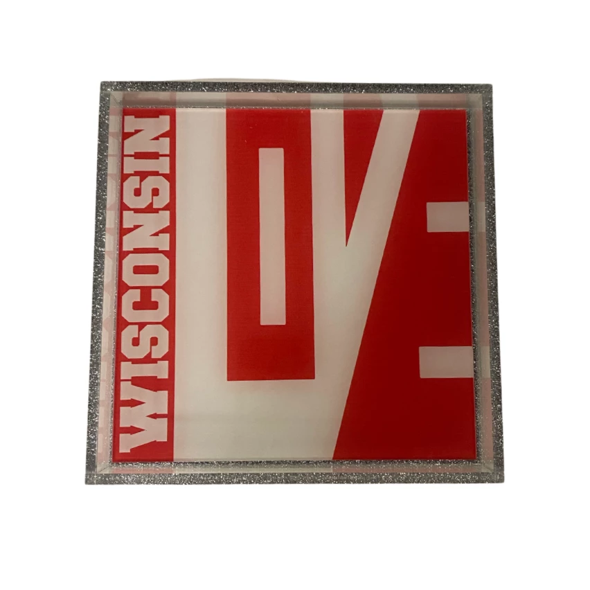 EYE CANDY ACRYLIC By CH COLLEGE SPIRIT TRAYS BY EYE CANDY | VARIOUS SCHOOLS