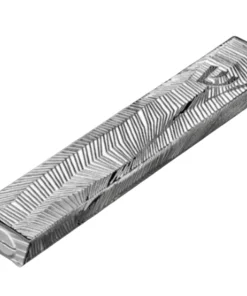 Metalace Art LINES MEZUZAH SILVER | XS JUDAICA