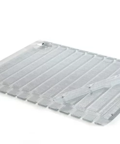 Apeloig Collection STRIPED ACRYLIC CHALLAH BOARD & KNIFE | VARIOUS JUDAICA